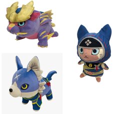 Monster Hunter Rise Plush Collection (Re-run)