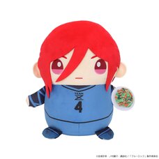 Large Mamemate Blue Lock Plushie Hyoma Chigiri